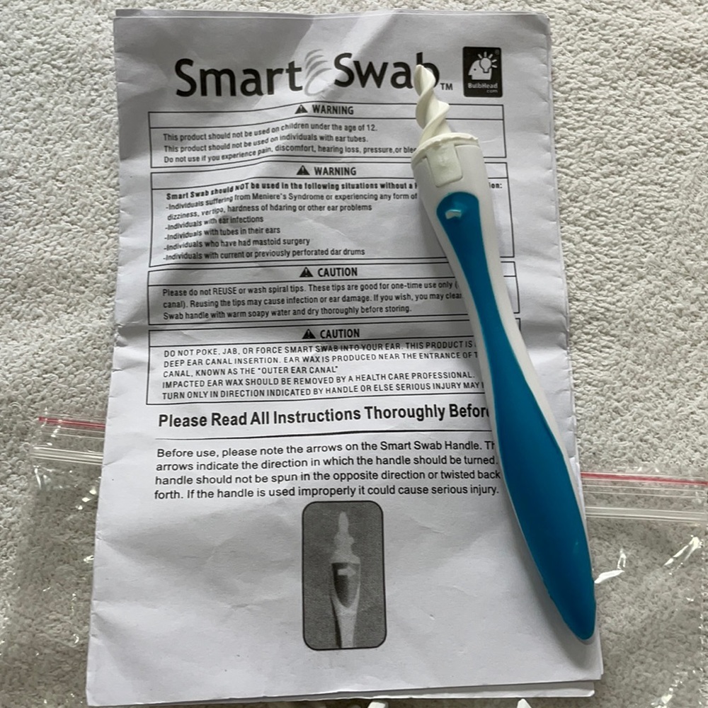 New Smart Swab ear cleaning